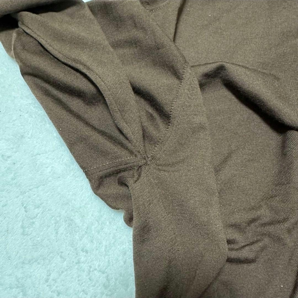 Dior (Damaged) Women's Brown Turtleneck Sweater - Picture 13 of 16